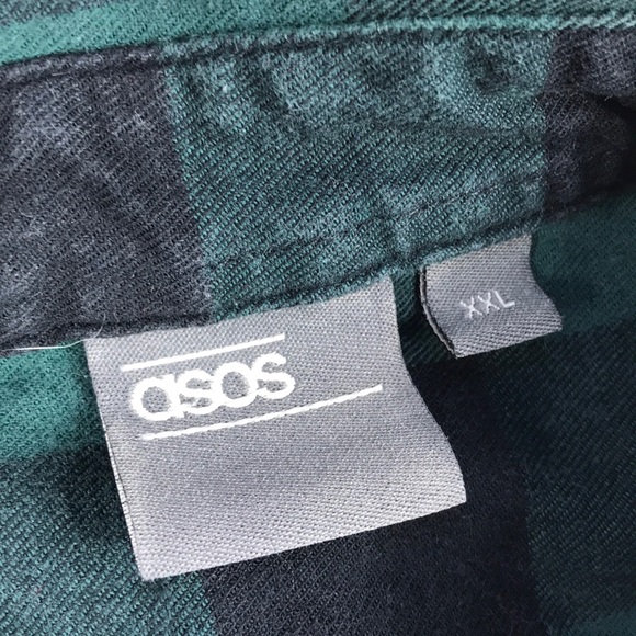 Men’s XXL ASOS Gingham Button Down - Picture 3 of 3